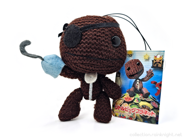 LittleBigPlanet Mini Knit Sackboy Mascot – Pirate Sackboy