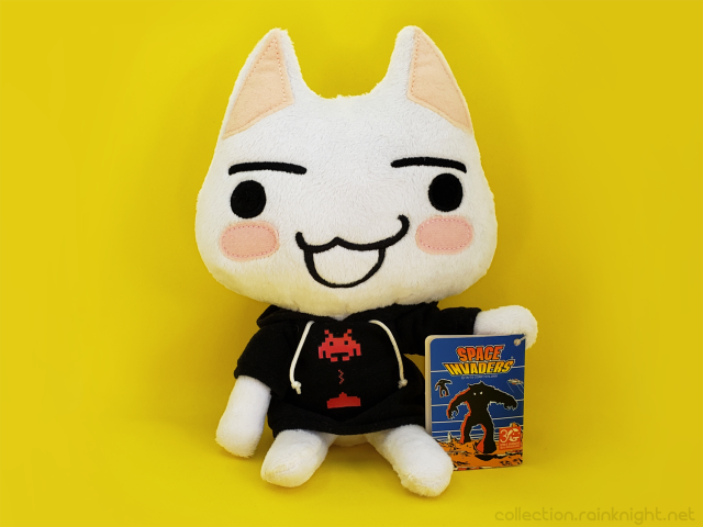 Taito – Space Invaders X Dokodemo Issyo – Toro (Black Shirt) Plush