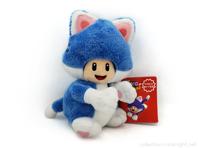 San-ei – Super Mario 3D World Magnet Plush – Cat Toad