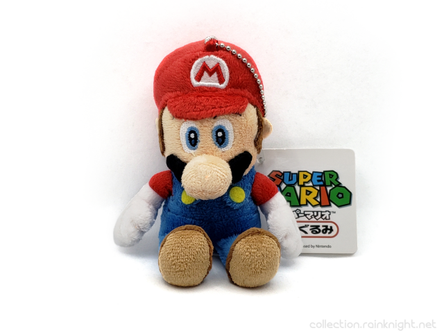 San-ei – Super Mario Mini Mascot with Ball-Chain Plush – Mario