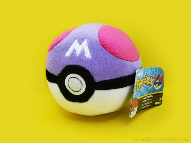 TOMY – Pokémon Plush – Master Ball