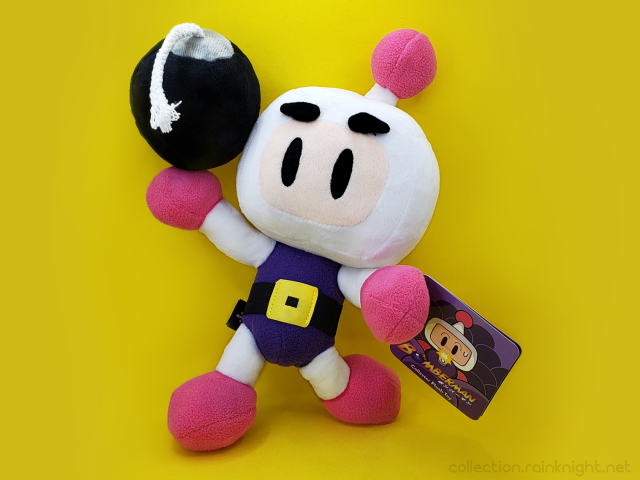 Fangamer – Bomberman Plush with Magnetic Bomb (and Eyebrows!)