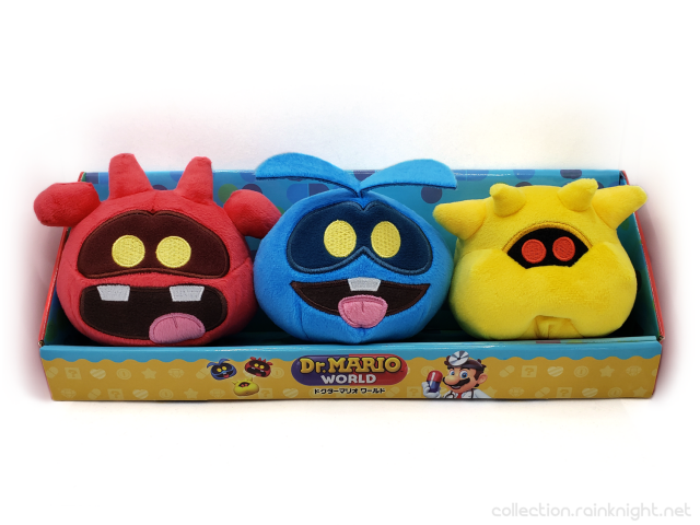 San-ei – Dr. Mario World – Plush Viruses