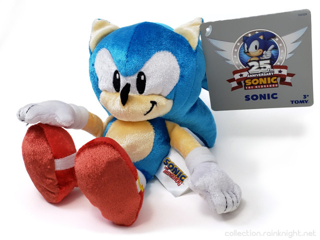 TOMY – Sonic the Hedgehog 25th Anniversary Plush – Sonic