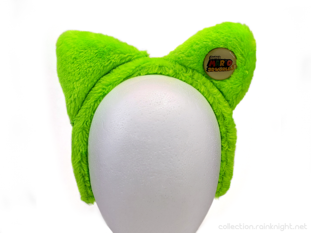 BD&A – Super Mario 3D World Promotional Item – Luigi Cat Ears Headband