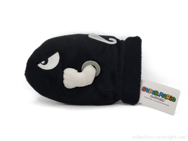 San-ei – Super Mario Pass Case – Bullet Bill Plush Pass Case