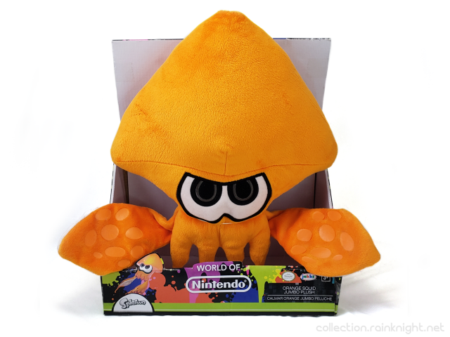 Jakks Pacific – World of Nintendo – Splatoon Orange Squid Jumbo Plush