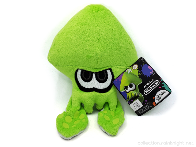 Jakks Pacific – World of Nintendo – Splatoon – Green Squid Plush [LootCrate Exclusive]