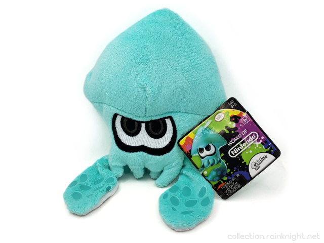 Jakks Pacific – World of Nintendo – Splatoon – Turquoise Squid Plush