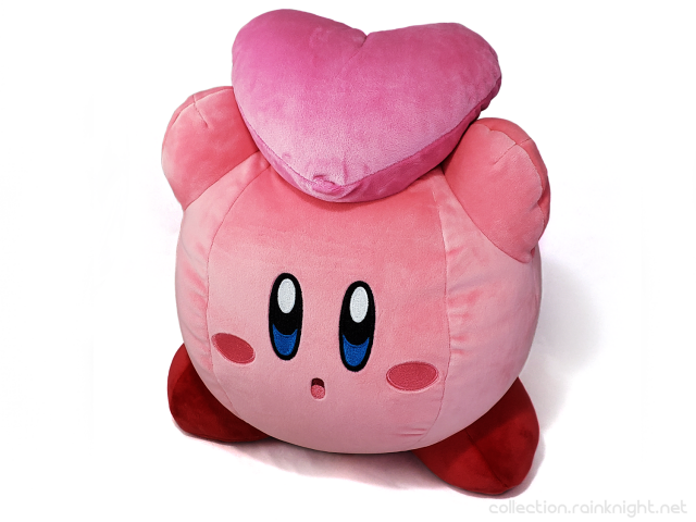 TOMY – Club Mocchi- Mocchi- Game Style – Kirby Plush – Kirby with Friend Heart (Mega)