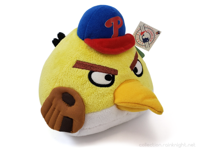 Commonwealth – Angry Birds MLB Collaboration – Phillies Pitcher Chuck (Yellow Bird) Plush