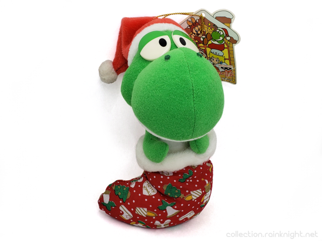 Banpresto – Super Mario World Christmas Set – Stocking Yoshi Plush